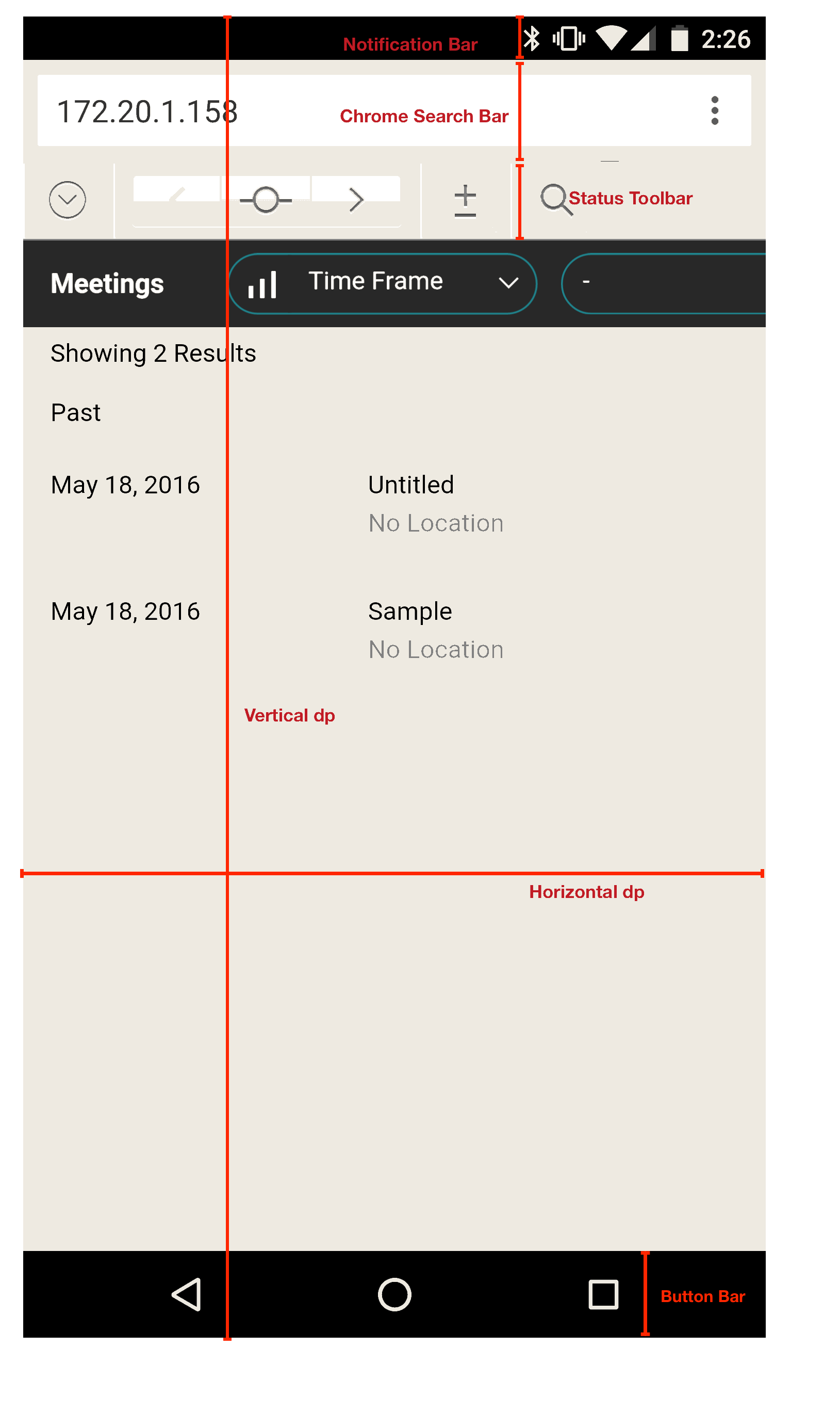 sizing layouts for android devices for filemaker 15 webdirect android screen sizes