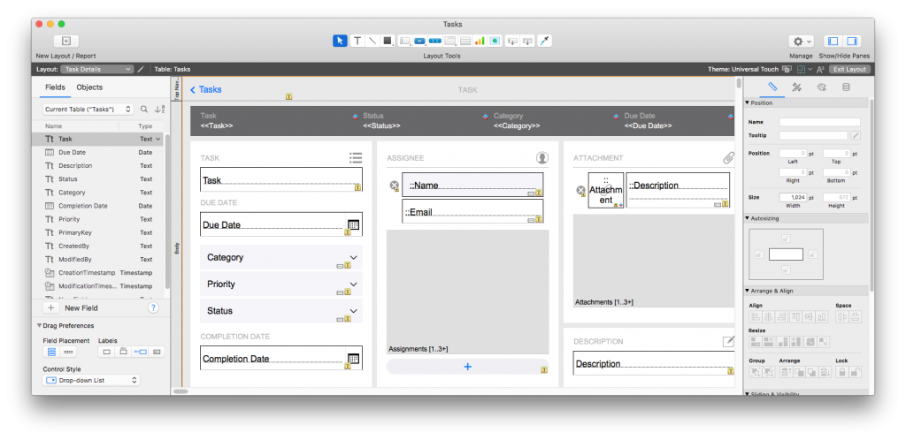 filemaker pro for mac layout template filemaker pro for mac layout template