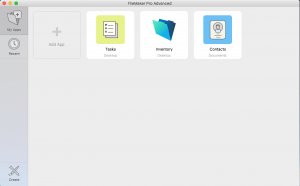 My Apps - FileMaker 17